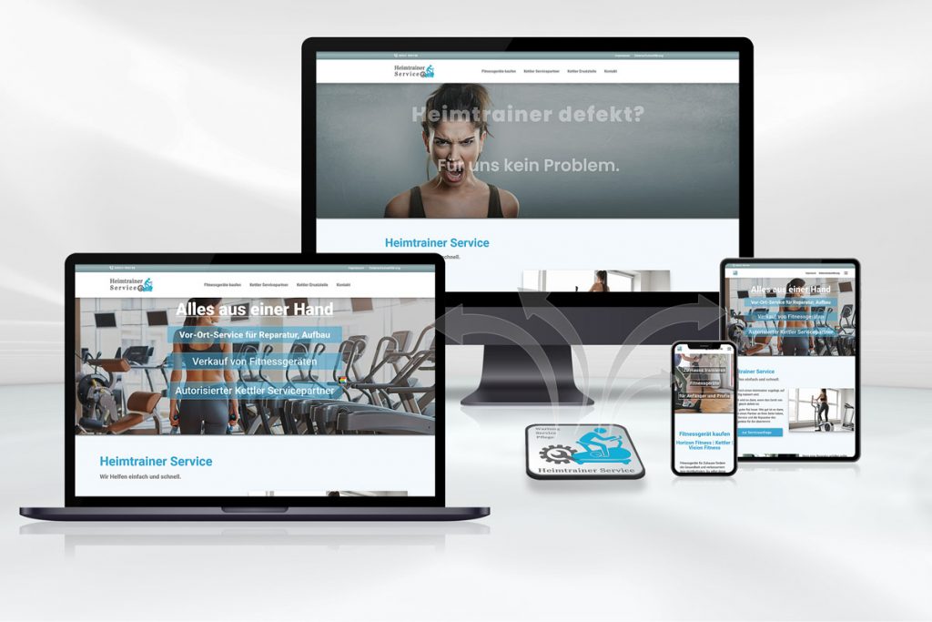 Webdesign und Programmierung Heimtrainer Service