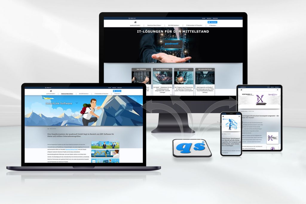 Webdesign und Programmierung quadrosoft GmbH